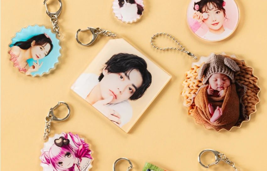 照片鑰匙圈