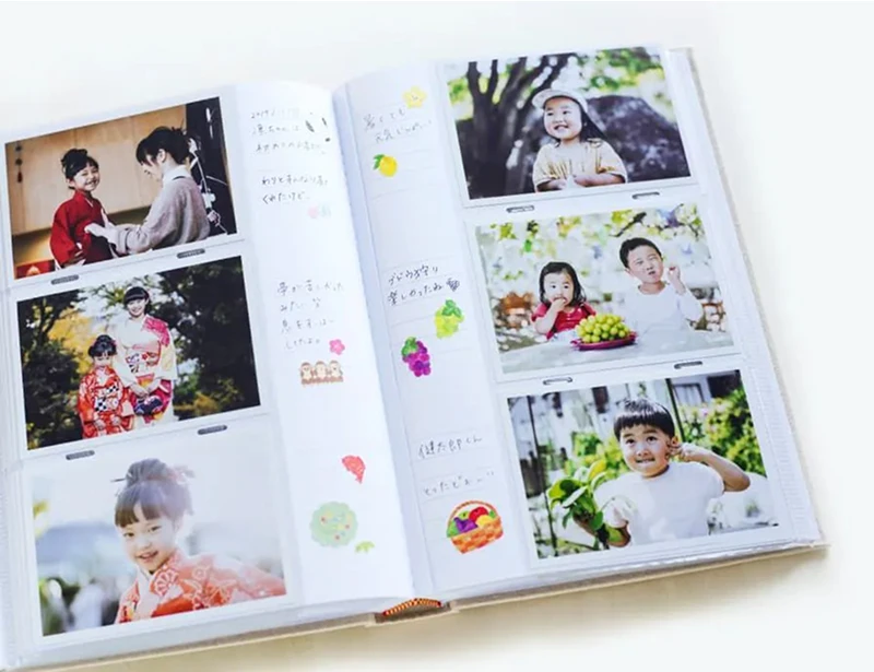 可収納300張照片，將許許多多的回憶匯集到一本裡。