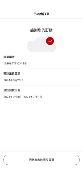 STEP11 訂單完成