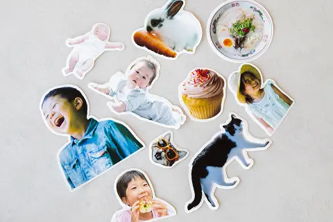 【貼紙新品】順著圖片輪廓裁切的「照片切割貼紙」新登場！✨