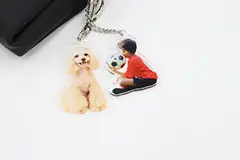 【壓克力新品】可用自動去背輕鬆製作的「照片切割鑰匙圈」新登場！✨